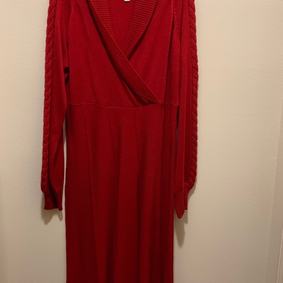 ❤️❤️Red Sweater Dress❤️❤️ - Picture 5 of 11